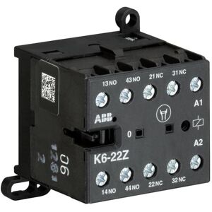 ABB K6-22Z-85 Petit contacteur auxiliaire 380-415V 40-450Hz GJH1211001R8225, Relai - Publicité ABB K6-22Z-85 Petit contacteur auxiliaire 380-415V 40-450Hz GJH1211001R8225, Relai - Publicité