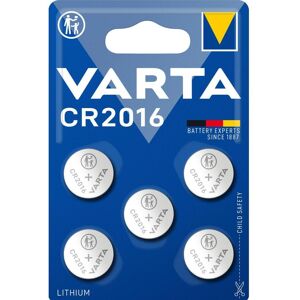 Pile lithium Varta CR2016 3V - Pack de 5 - Publicité Pile lithium Varta CR2016 3V - Pack de 5 - Publicité