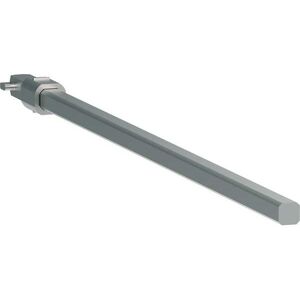 Hager HXS915H - Axe 8x8mm 500mm pour Moteur Rotatif - Publicité Hager HXS915H - Axe 8x8mm 500mm pour Moteur Rotatif - Publicité