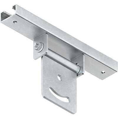 Niedax NIE KUGPN50 Plaque de tête de serrage pour profil U 50 orientable et réglable, Accessoires électroniques + boîtier, Argent - Publicité Niedax NIE KUGPN50 Plaque de tête de serrage pour profil U 50 orientable et réglable, Accessoires électroniques + boîtier, Argent - Publicité