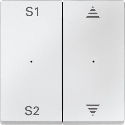 Merten, Accessoires Gamme d'interrupteurs, Bascules pour module bouton-poussoir double (scène1/2, MEG5227-0419) - Publicité Merten, Accessoires Gamme d'interrupteurs, Bascules pour module bouton-poussoir double (scène1/2, MEG5227-0419) - Publicité