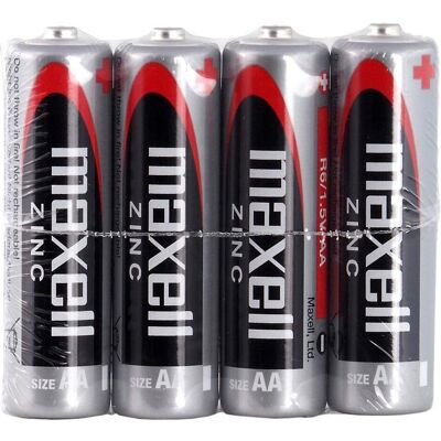 Maxell Super Ace (4 pcs, AA), Batteries + piles - Publicité Maxell Super Ace (4 pcs, AA), Batteries + piles - Publicité