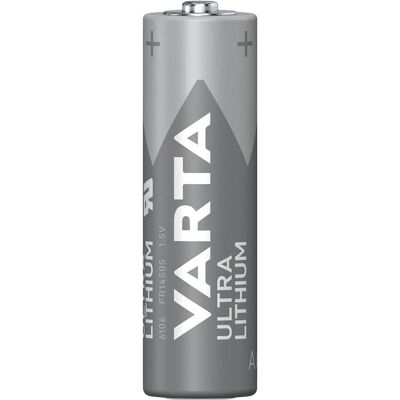 Varta Ultra Lithium (1 pcs, AA, 3000 mAh), Batteries + piles - Publicité Varta Ultra Lithium (1 pcs, AA, 3000 mAh), Batteries + piles - Publicité