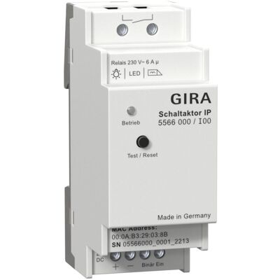 Gira, Actionneur, 5566000 (Actionneur de commutation) - Publicité Gira, Actionneur, 5566000 (Actionneur de commutation) - Publicité