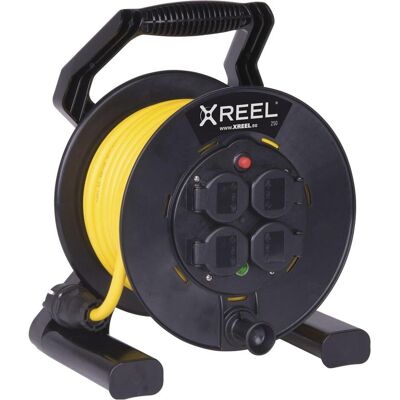 PCE, Enrouleur à câble, Enrouleur de câble XREEL250 N07V3V3-F 3G1.5 Longueur 25 m IP 54 (25 m, 1.50 mm²² mm) - Publicité PCE, Enrouleur à câble, Enrouleur de câble XREEL250 N07V3V3-F 3G1.5 Longueur 25 m IP 54 (25 m, 1.50 mm²² mm) - Publicité