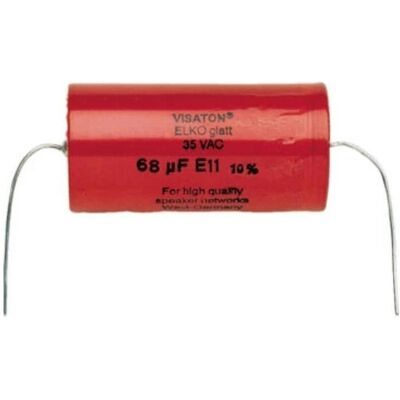 Visaton Électrode de fréquence audio rugueuse 100 aeF, Composants du haut-parleur, Rouge - Publicité Visaton Électrode de fréquence audio rugueuse 100 aeF, Composants du haut-parleur, Rouge - Publicité