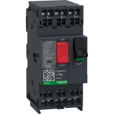 Schneider Electric, Disjoncteur, Disjoncteur GV2ME073 - Publicité Schneider Electric, Disjoncteur, Disjoncteur GV2ME073 - Publicité