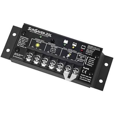 Morningstar Sunsaver SS-20L 12V - Régulateur de charge solaire - Publicité Morningstar Sunsaver SS-20L 12V - Régulateur de charge solaire - Publicité