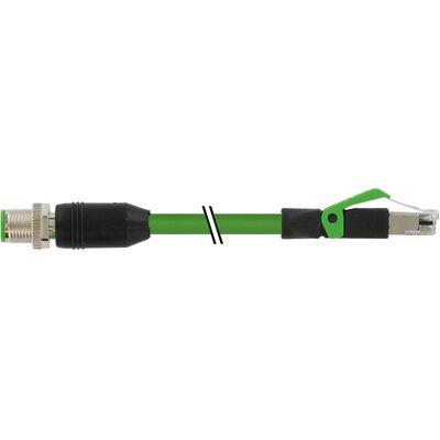 Murr Elektronik 7000-44711-6590200 Connecteur pour capteur/actionneur, confectionné 2.00m 1pc., Câble + prise électronique, Vert - Publicité Murr Elektronik 7000-44711-6590200 Connecteur pour capteur/actionneur, confectionné 2.00m 1pc., Câble + prise électronique, Vert - Publicité