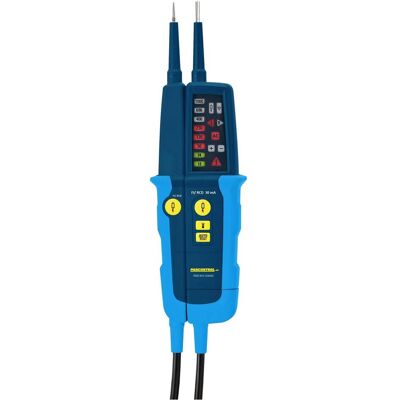 Pancontrol, Multimètre, Testeur de tension et de continuité avec affichage LED 1000 V et indicateur de champ tournant (CAT III 1000V, CAT IV 600V, Multimètre portable) - Publicité Pancontrol, Multimètre, Testeur de tension et de continuité avec affichage LED 1000 V et indicateur de champ tournant (CAT III 1000V, CAT IV 600V, Multimètre portable) - Publicité