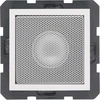 Berker Haut-parleur 28829909 S.1/B.1/B.3/B.7 Verre blanc polaire, mat (1 pièce, Installation murale, Non mobile), Pied + support mural pour enceinte, Blanc - Publicité Berker Haut-parleur 28829909 S.1/B.1/B.3/B.7 Verre blanc polaire, mat (1 pièce, Installation murale, Non mobile), Pied + support mural pour enceinte, Blanc - Publicité