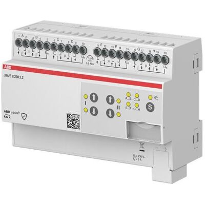 ABB JRA/S8.230.2.2 Actionneur 8 canaux - Jalousie/Rolladenaktor - Publicité ABB JRA/S8.230.2.2 Actionneur 8 canaux - Jalousie/Rolladenaktor - Publicité
