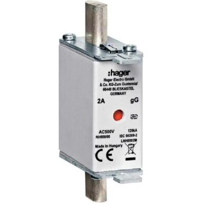Hager, Fusible, Fusible DIN-000 40A (40 A) - Publicité Hager, Fusible, Fusible DIN-000 40A (40 A) - Publicité