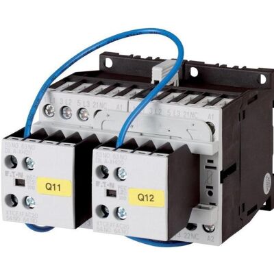 Eaton, Disjoncteur, Contacteur inverseur 4kW/400V AC DIULM9/21 230V50HZ - Publicité Eaton, Disjoncteur, Contacteur inverseur 4kW/400V AC DIULM9/21 230V50HZ - Publicité