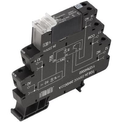 Weidmüller Optocoupleur 24-203V 5A 5-33V Transistor 1127640000, Relai - Publicité Weidmüller Optocoupleur 24-203V 5A 5-33V Transistor 1127640000, Relai - Publicité