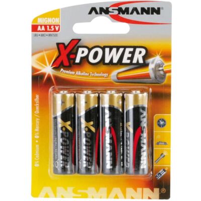 Ansmann X-Power (4 pcs, AA, 3000 mAh), Batteries + piles - Publicité Ansmann X-Power (4 pcs, AA, 3000 mAh), Batteries + piles - Publicité
