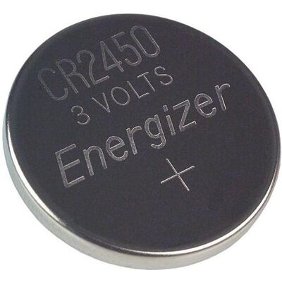 Energizer ENCR2450 (1 pcs, CR2450, 550 mAh), Batteries + piles - Publicité Energizer ENCR2450 (1 pcs, CR2450, 550 mAh), Batteries + piles - Publicité