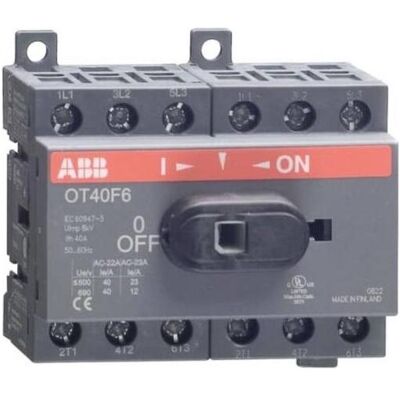 ABB Interrupteur-sectionneur OT, OT, 40A, Bouton + interrupteur - Publicité ABB Interrupteur-sectionneur OT, OT, 40A, Bouton + interrupteur - Publicité