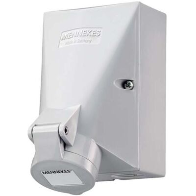 Mennekes, Prise de courant, MEN 585 16A3P12H 50V Prise murale IP44 - Publicité Mennekes, Prise de courant, MEN 585 16A3P12H 50V Prise murale IP44 - Publicité