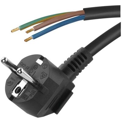 Emos, Rallonge, Câble d'alimentation PVC 3x 1,5mm2, 3m, noir (3 m) - Publicité Emos, Rallonge, Câble d'alimentation PVC 3x 1,5mm2, 3m, noir (3 m) - Publicité