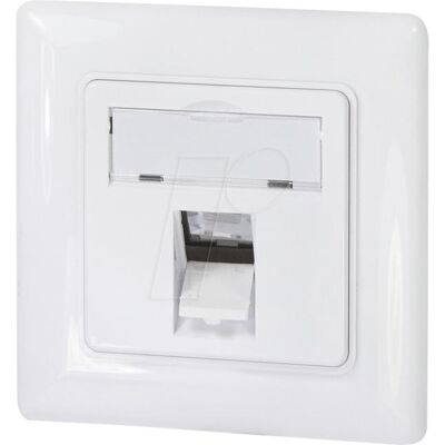 LogiLink, Accessoires Gamme d'interrupteurs, Boîte d'encastrement pour Keystone Module, 1x, blanc purá - Publicité LogiLink, Accessoires Gamme d'interrupteurs, Boîte d'encastrement pour Keystone Module, 1x, blanc purá - Publicité