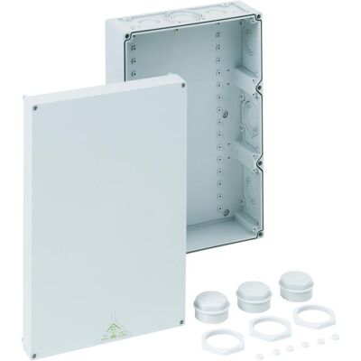 Boîte de connexion Spelsberg - 450x300x132mm IP65, Gris, 70mm² - Publicité Boîte de connexion Spelsberg - 450x300x132mm IP65, Gris, 70mm² - Publicité