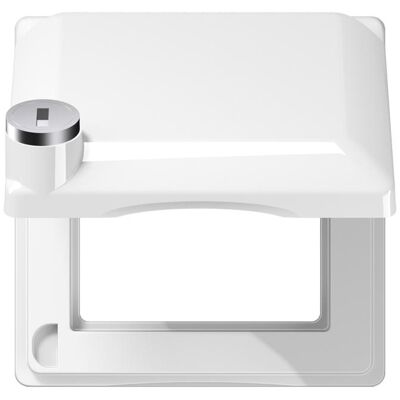 JUNG AS 581 BFKLSL WW - Capot de commutateur 80,5x80,5mm - Accessoire d'interrupteur - Publicité JUNG AS 581 BFKLSL WW - Capot de commutateur 80,5x80,5mm - Accessoire d'interrupteur - Publicité