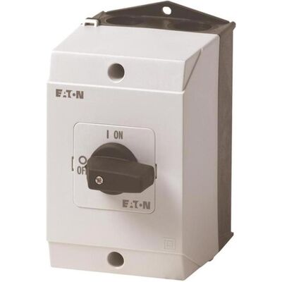 Interrupteur Eaton P1-25/I2 - 3P, 25A, IP65, 13kW - Publicité Interrupteur Eaton P1-25/I2 - 3P, 25A, IP65, 13kW - Publicité