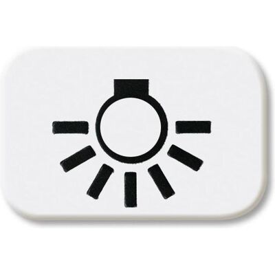 Busch-Jaeger Symbole du bouton-poussoir, Bouton + interrupteur, Blanc - Publicité Busch-Jaeger Symbole du bouton-poussoir, Bouton + interrupteur, Blanc - Publicité
