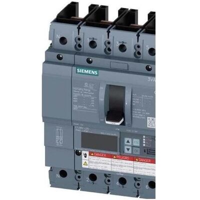 Siemens Disjoncteur, Disjoncteur 150A 4p 60-150A/In 3VA6115-8KQ41-0AA0 - Publicité Siemens Disjoncteur, Disjoncteur 150A 4p 60-150A/In 3VA6115-8KQ41-0AA0 - Publicité