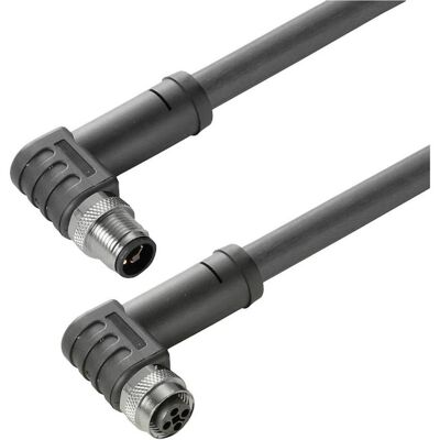 Connecteur capteur/actuateur Weidmüller SAIL-M12WM12W-T-5.0P - 4 pôles - Publicité Connecteur capteur/actuateur Weidmüller SAIL-M12WM12W-T-5.0P - 4 pôles - Publicité