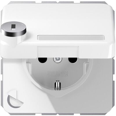 JUNG, Prise de courant, Prise de courant CEBEC 16A 250V CD 1520 NAKLSL WW - Publicité JUNG, Prise de courant, Prise de courant CEBEC 16A 250V CD 1520 NAKLSL WW - Publicité