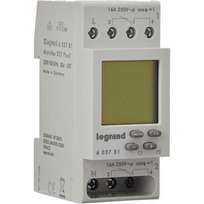 Legrand 603781 Minuterie numérique hebdomadaire - Publicité Legrand 603781 Minuterie numérique hebdomadaire - Publicité