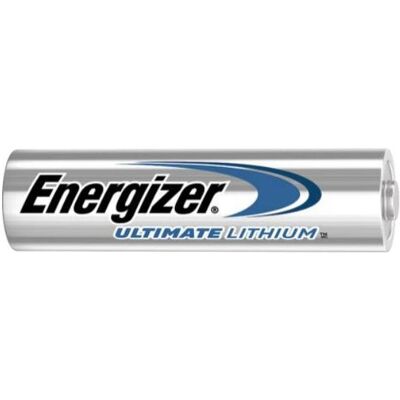 Energizer ULTIMATE LITHIUM AA L91 VP 620 (1 pcs, AA, 3000 mAh), Batteries + piles - Publicité Energizer ULTIMATE LITHIUM AA L91 VP 620 (1 pcs, AA, 3000 mAh), Batteries + piles - Publicité