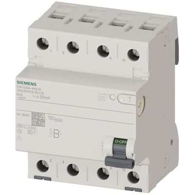 Disjoncteur différentiel Siemens 5SV3344-4KK14 - Protection contre les surcharges, montage sur rail DIN - Publicité Disjoncteur différentiel Siemens 5SV3344-4KK14 - Protection contre les surcharges, montage sur rail DIN - Publicité