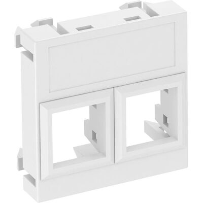 OBO Bettermann, Accessoires Gamme d'interrupteurs, Support technique de données pour 2 modules de connexion 6119304 - Publicité OBO Bettermann, Accessoires Gamme d'interrupteurs, Support technique de données pour 2 modules de connexion 6119304 - Publicité