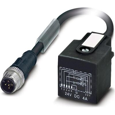 Lapp AB-C3-M12MS-0,6PUR-CI-1L-S, Câble + prise électronique, Noir - Publicité Lapp AB-C3-M12MS-0,6PUR-CI-1L-S, Câble + prise électronique, Noir - Publicité