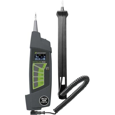 Gossen, Multimètre, Metrawatt Metraline RCD CHECK (CAT III 300V, Multimètre portable) - Publicité Gossen, Multimètre, Metrawatt Metraline RCD CHECK (CAT III 300V, Multimètre portable) - Publicité