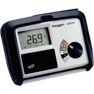 Megger, Multimètre, DET3TC Mesureur de terre, résistance de terre (CAT IV, Multimètre portable) - Publicité Megger, Multimètre, DET3TC Mesureur de terre, résistance de terre (CAT IV, Multimètre portable) - Publicité