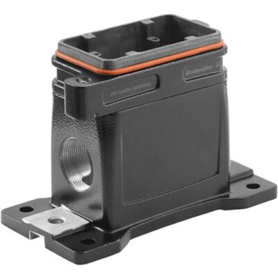 Weidmüller Boîtier de prise HDC IP68 06B SS (Boîtier), Accessoires électroniques + boîtier, Noir - Publicité Weidmüller Boîtier de prise HDC IP68 06B SS (Boîtier), Accessoires électroniques + boîtier, Noir - Publicité