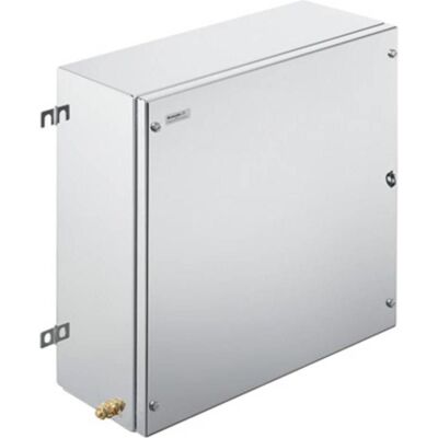 Boîtier électrique en acier inoxydable Weidmüller KTB MH 484815 S4E3 - Usage industriel - Publicité Boîtier électrique en acier inoxydable Weidmüller KTB MH 484815 S4E3 - Usage industriel - Publicité