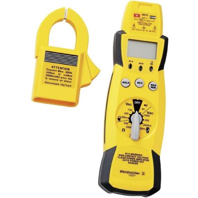 Weidmüller, Multimètre, Pince de courant, multimètre à main di (CAT III 1000V, Multimètre portable) - Publicité Weidmüller, Multimètre, Pince de courant, multimètre à main di (CAT III 1000V, Multimètre portable) - Publicité