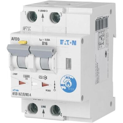Eaton, Disjoncteur, Interrupteur de protection incendie 2 pôles 30 - Publicité Eaton, Disjoncteur, Interrupteur de protection incendie 2 pôles 30 - Publicité