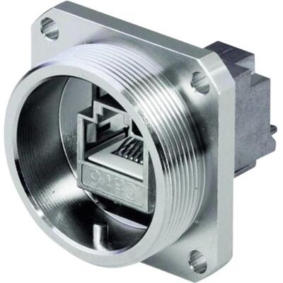 Telegärtner IP68 Insert de bride RJ45 en métal - Connecteur RF - Publicité Telegärtner IP68 Insert de bride RJ45 en métal - Connecteur RF - Publicité