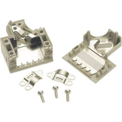 Harting 09 67 025 0573 Boîtier SUB-D - 25 Broches, Gris, 45° - Publicité Harting 09 67 025 0573 Boîtier SUB-D - 25 Broches, Gris, 45° - Publicité
