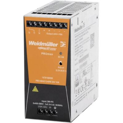 Weidmüller, Distributeur de courant mobile, Unité d'alimentation sur rail DIN (DIN-rail) - Publicité Weidmüller, Distributeur de courant mobile, Unité d'alimentation sur rail DIN (DIN-rail) - Publicité