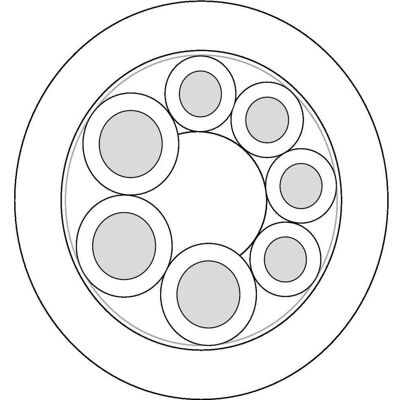 Lapp, Câble électrique, Câble de capteur UNITRONIC SENSO (100 m) - Publicité Lapp, Câble électrique, Câble de capteur UNITRONIC SENSO (100 m) - Publicité