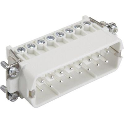 Insert électrique LAPP 10532000 - Pour câbles jusqu'à 2,5 mm², Embout plat, Petit H-A 3, Raccordement à vis, Universel - Publicité Insert électrique LAPP 10532000 - Pour câbles jusqu'à 2,5 mm², Embout plat, Petit H-A 3, Raccordement à vis, Universel - Publicité