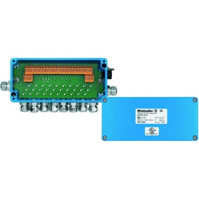 Weidmüller Distributeur standard pour Den Ex-B, Accessoires électroniques + boîtier, Bleu - Publicité Weidmüller Distributeur standard pour Den Ex-B, Accessoires électroniques + boîtier, Bleu - Publicité