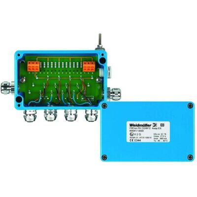 Weidmüller Distributeur standard pour Den Ex-B, Câble + prise électronique, Bleu - Publicité Weidmüller Distributeur standard pour Den Ex-B, Câble + prise électronique, Bleu - Publicité